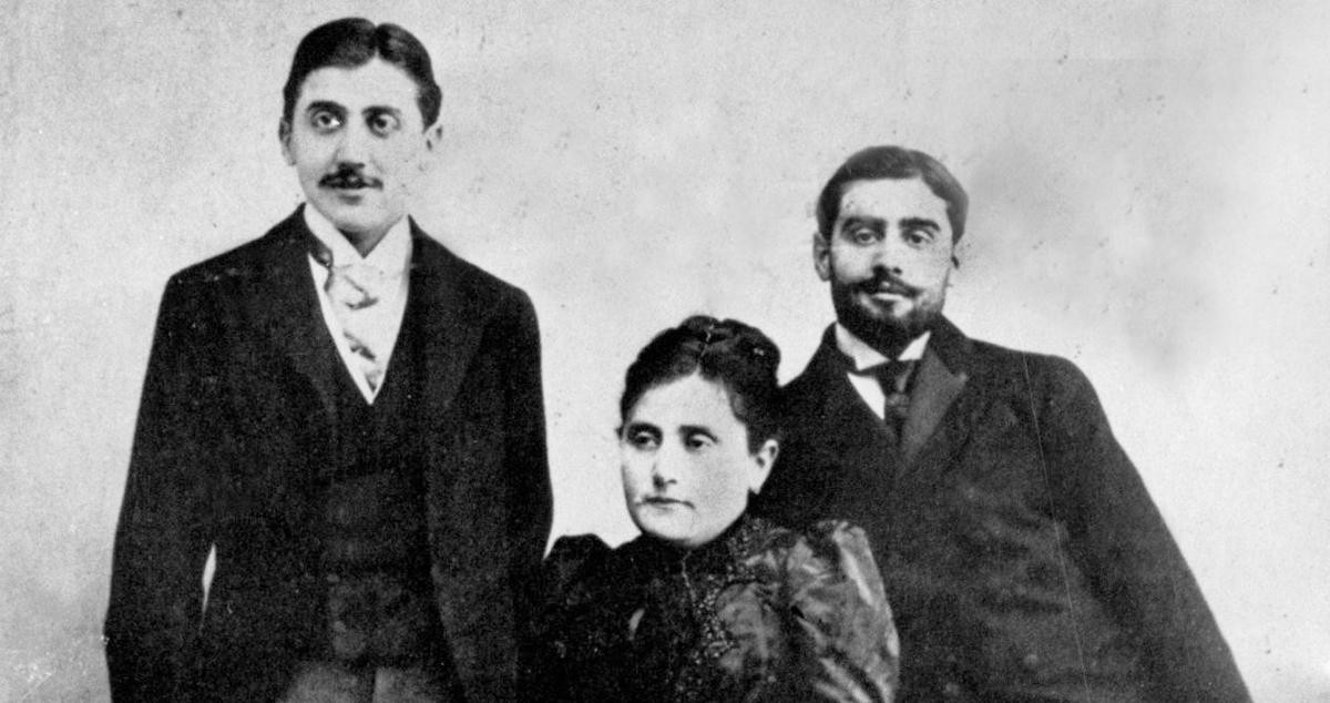 Una imagen de Jeanne Weil junto a su hijo Marcel Proust (a la izquierda) / CAUSEUR