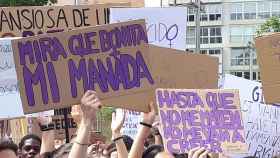 Manifestaciones por la sentencia de 'La Manada', que motivó la ley del solo sí es sí / EUROPA PRESS