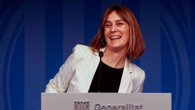 La presidenta del grupo parlamentario de Catalunya en Comú Podem, Jéssica Albiach / EFE