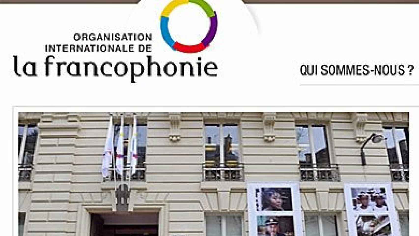 Organización Internacional de la Francofonía (OIF), la comunidad de países de lengua francesa