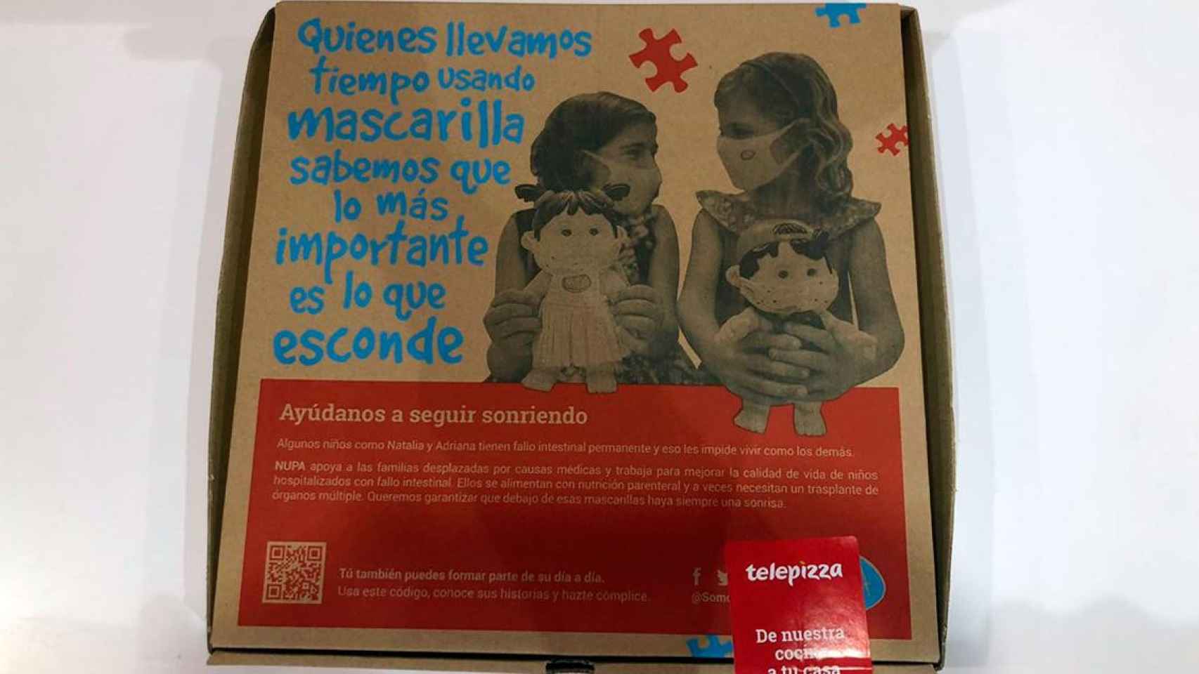La nueva campaña de Cajas Solidarias de Telepizza / CG