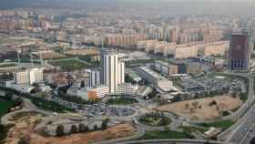 Vista aérea del Hospital Universitario de Bellvitge de L'Hospitalet de Llobregat / CG