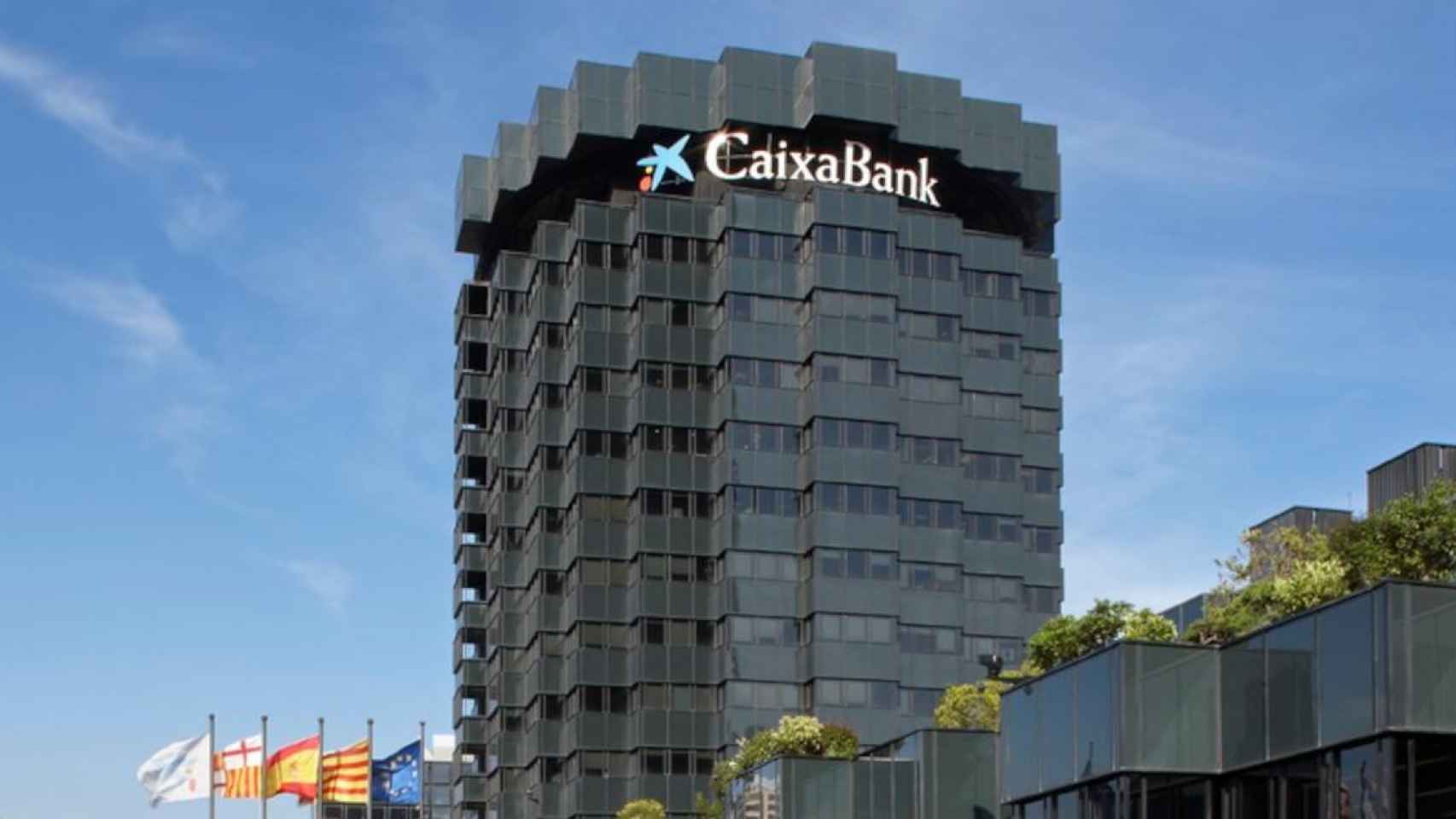 La sede corporativa de Caixabank en Barcelona / EP