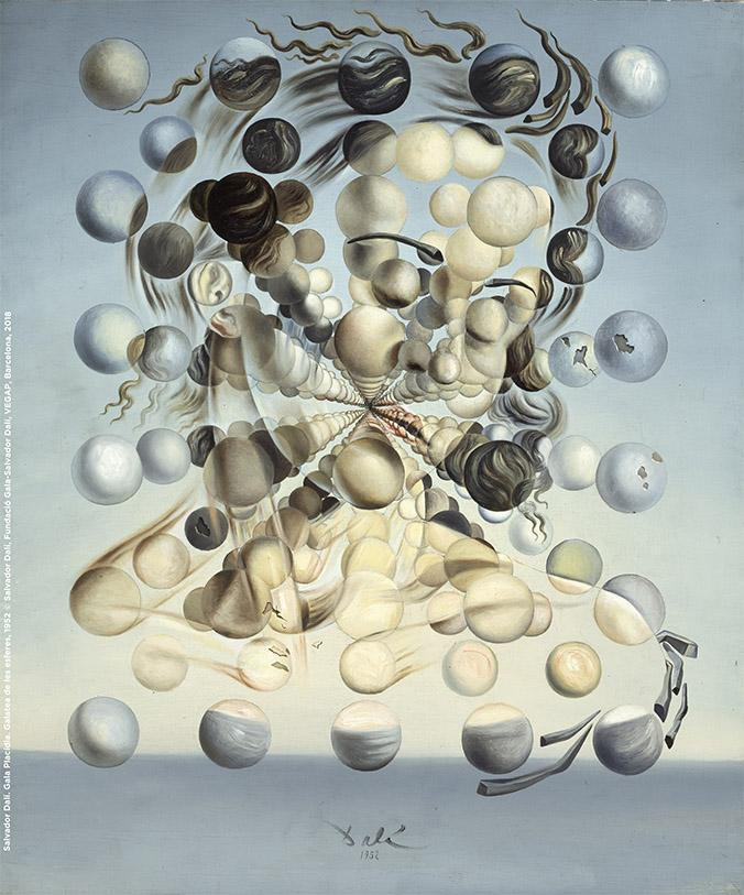 Galatea de las Esferas, de Salvador Dalí / MUSEU NACIONAL D'ART DE CATALUNYA