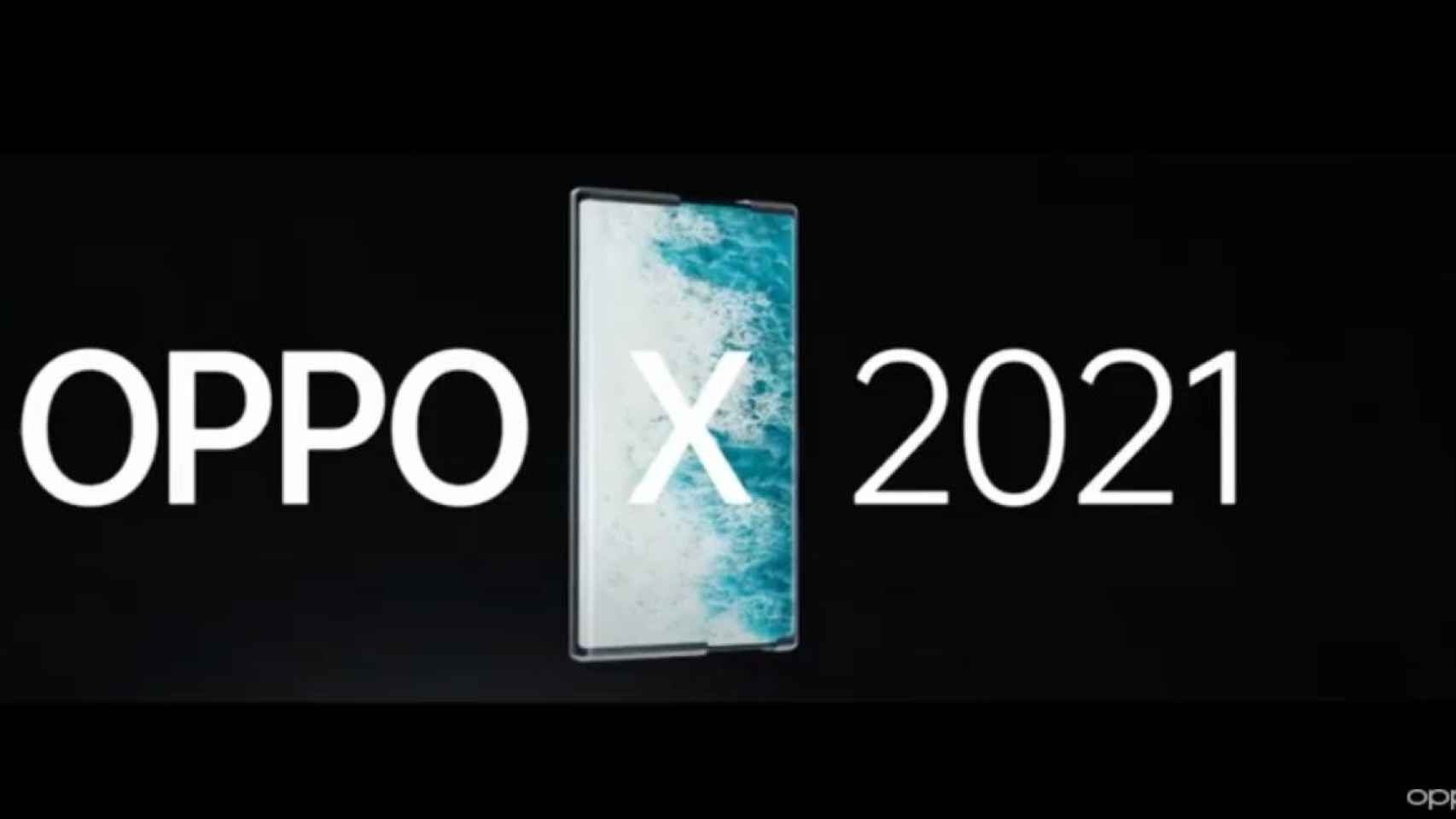 El teléfono enrollable Oppo X 2021 / OPPO