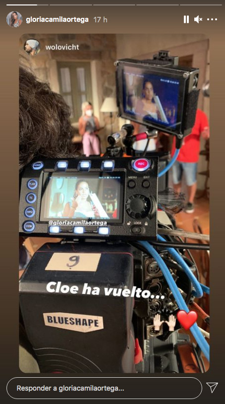 Historia de Gloria Camila en Instagram / @gloriacamilaortega