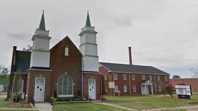 Una foto de la Iglesia South Main Chapel, donde la mujer ha protagonizado los hechos