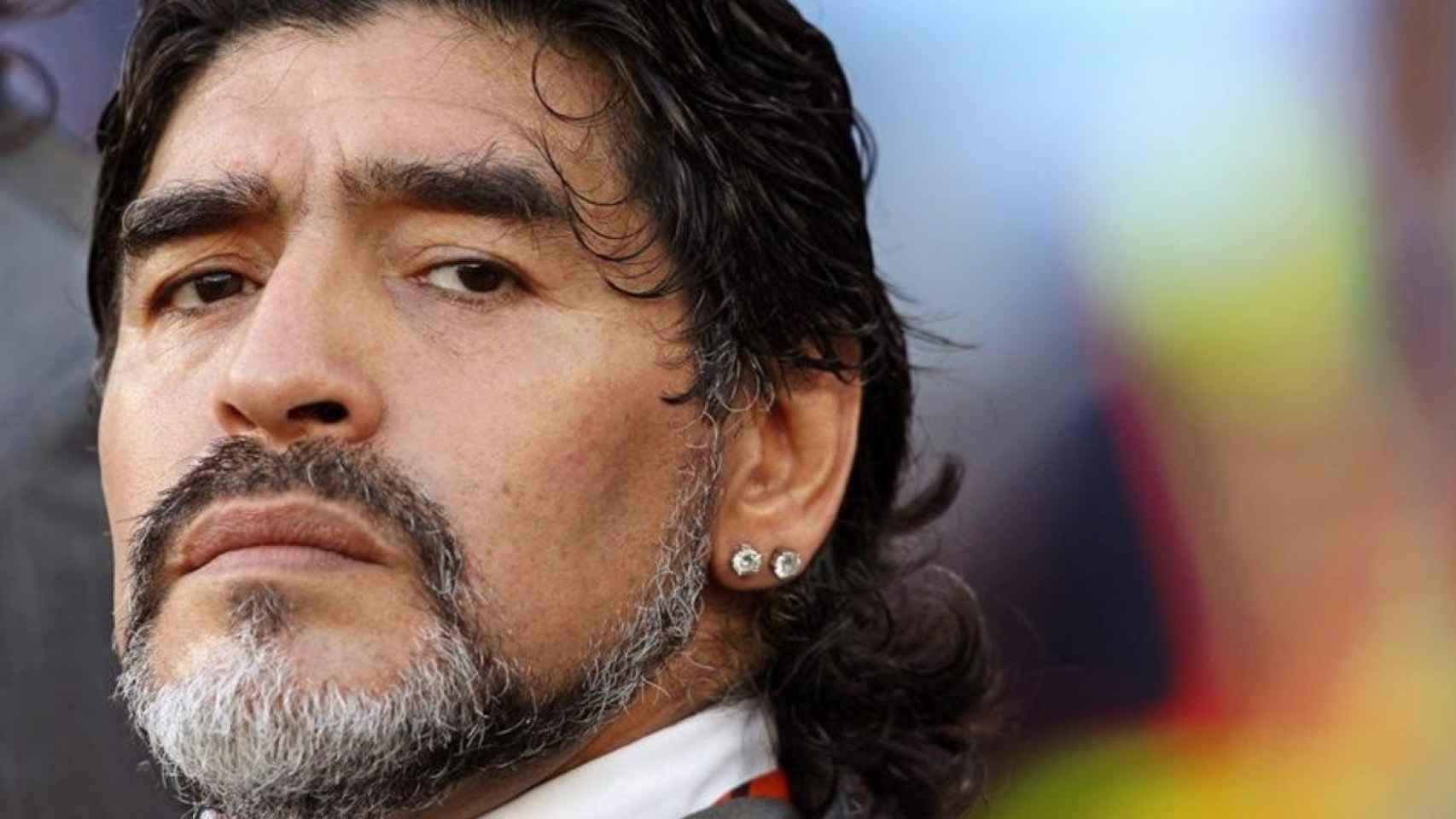 Diego Armando Maradona en una fotografía promocional