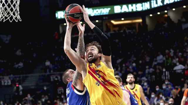 Sertac Sanli, el líder del Barça contra el Anadolu Efes / EFE