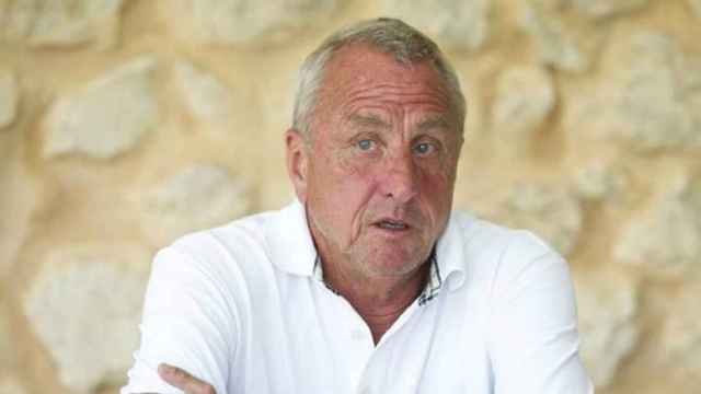 Johan Cruyff durante una entrevista /REDES