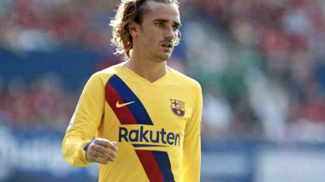 Una foto de Antoine Griezmann durante el Osasuna- Barça / FCB