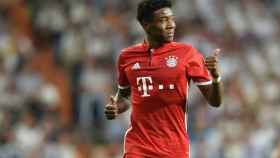 David Alaba celebra un gol del Bayern / EFE