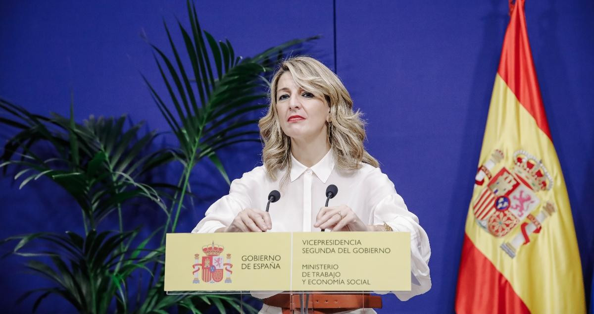 La vicepresidenta segunda y ministra de Trabajo, Yolanda Díaz / EP