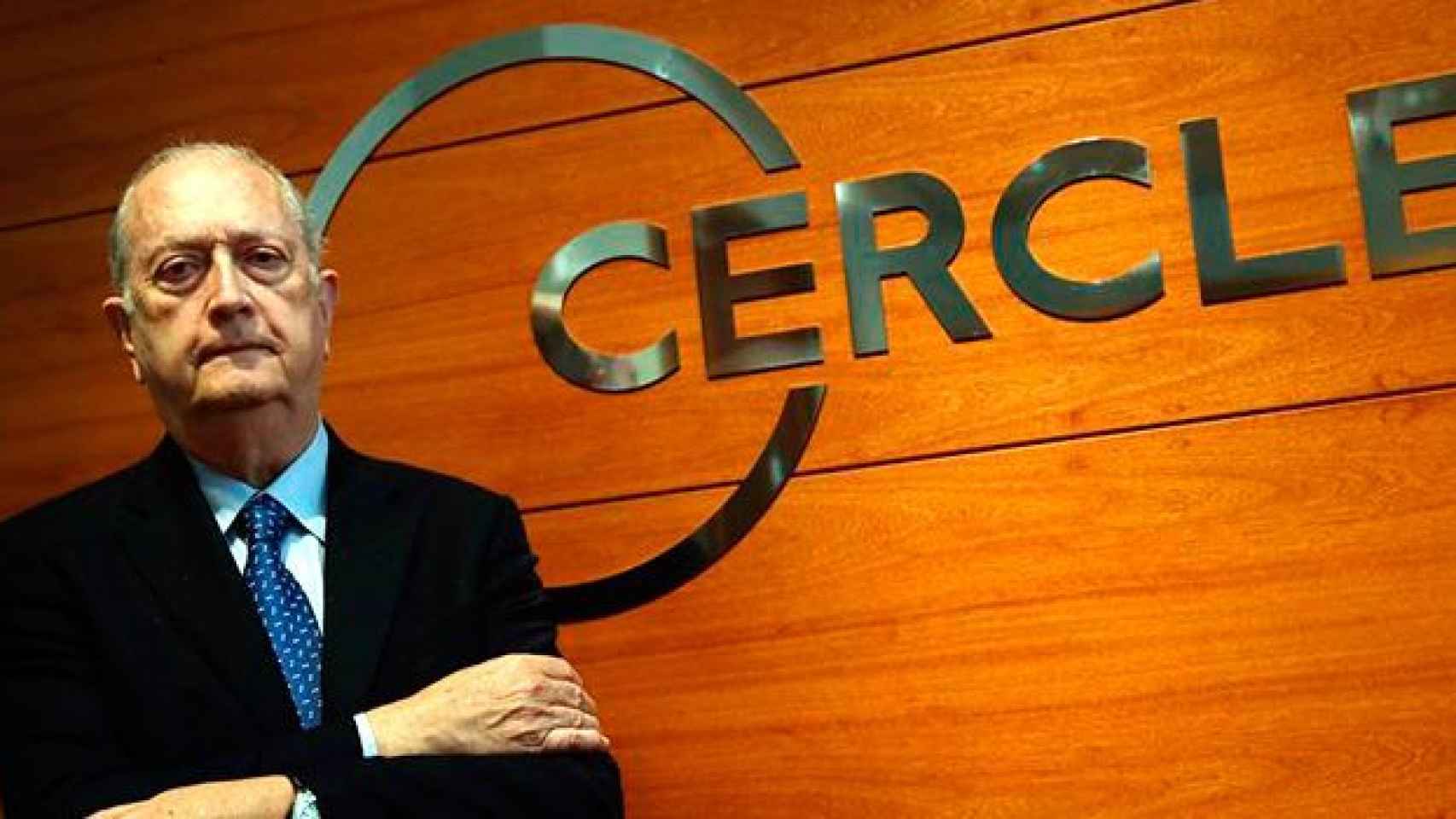 Juan José Brugera, presidente del Círculo de Economía, en una imagen de archivo en la sede del lobby empresarial catalán / EFE