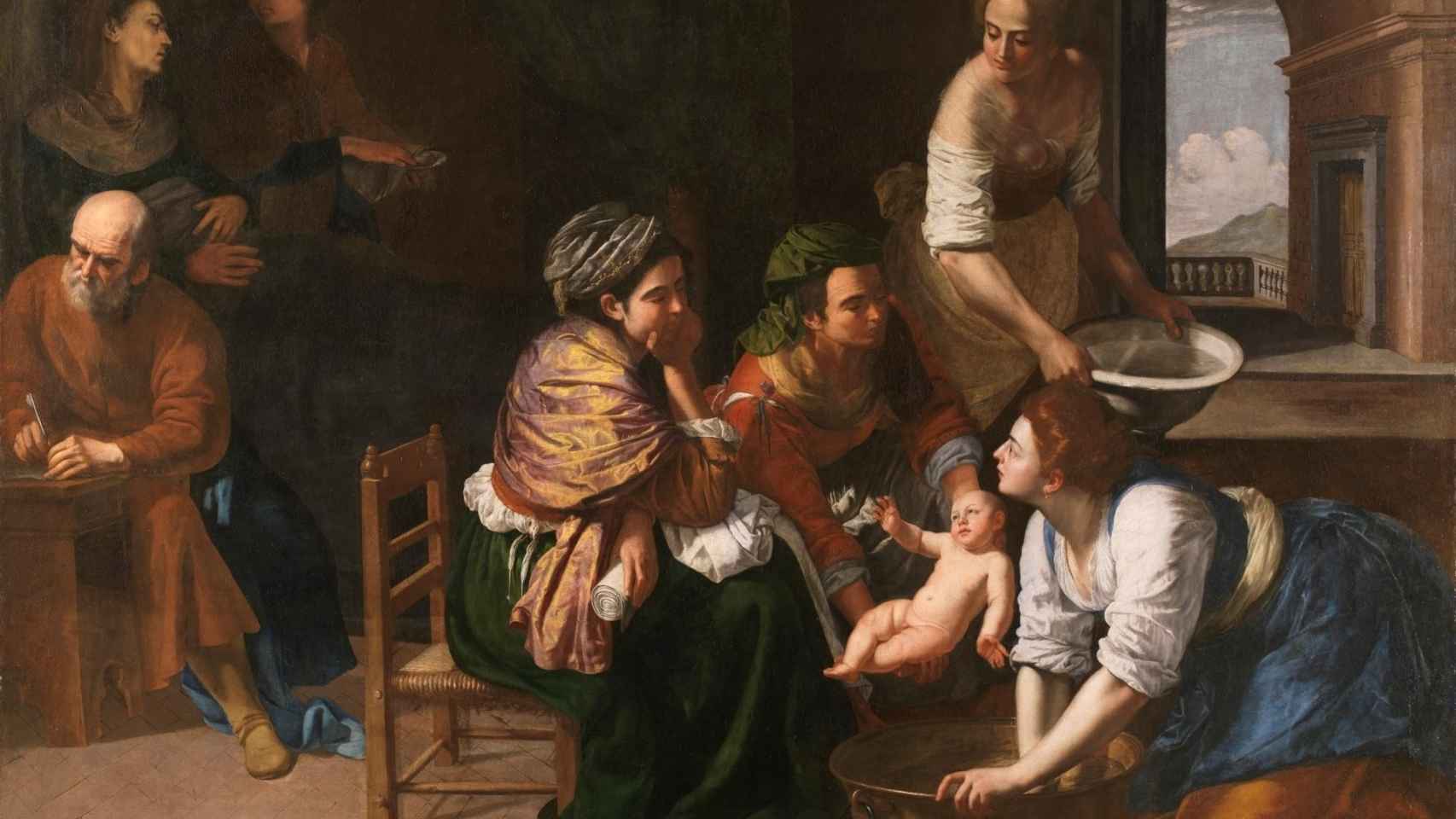 ‘El nacimiento de san Juan Bautista’, la única obra de la artista que posee el Museo del Prado / MUSEO DEL PRADO, Artemisia Gentileschi, barroco femenino