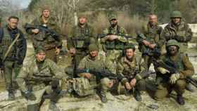 Fotografía de supuestos mercenarios del grupo Wagner a las órdenes de Putin, dispuestos a actuar también en Ucrania