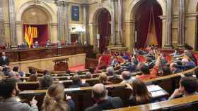El Parlament de Cataluña durante un pleno / PARLAMENT