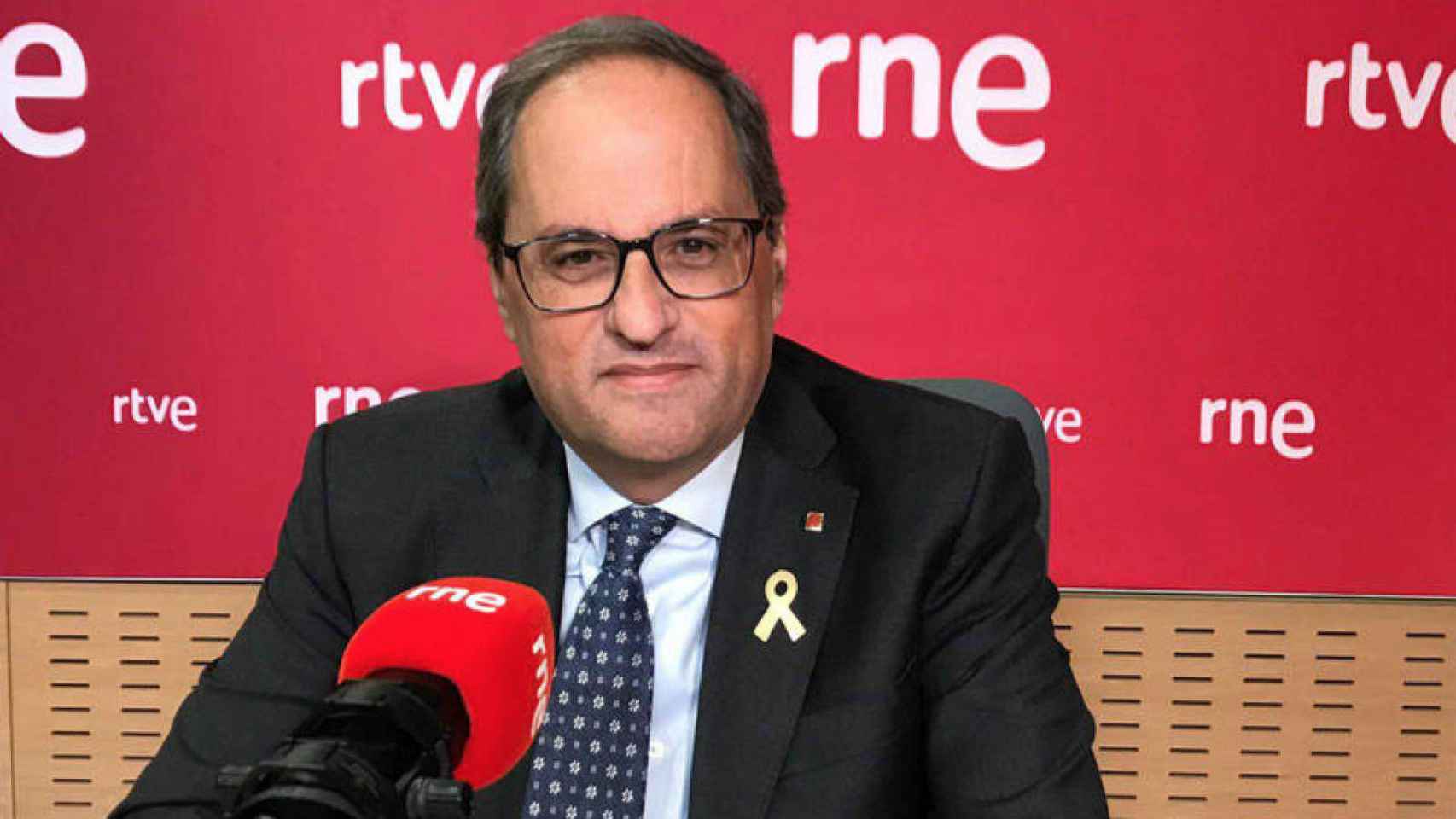 Quim Torra en la entrevista de Ràdio 4 tras las declaraciones de Pascal en La Vanguardia / RNE