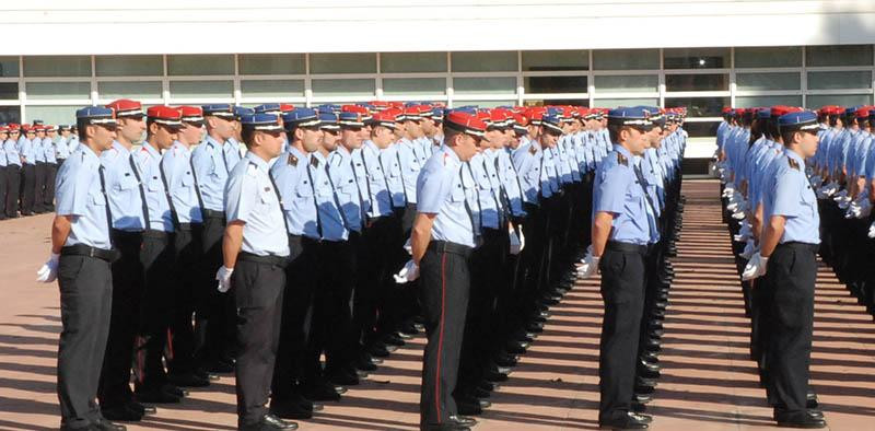 Mossos d'Esquadra formando en la Escuela de Policía de Mollet del Vallès / GENCAT