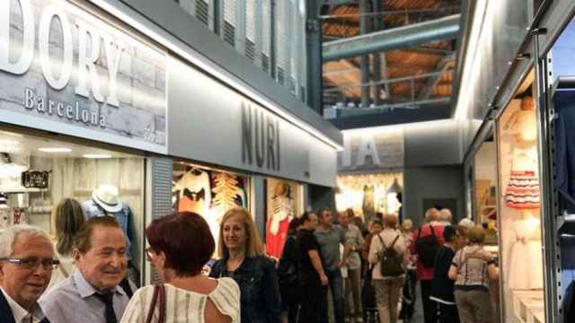 Interior del nuevo Mercado de Sant Antoni de Barcelona, que se ha estrenado hoy, miércoles 23 de mayo / CG