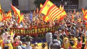 Imagen de la manifestación por la unidad de España del 8 de octubre organizada por SCC / CG