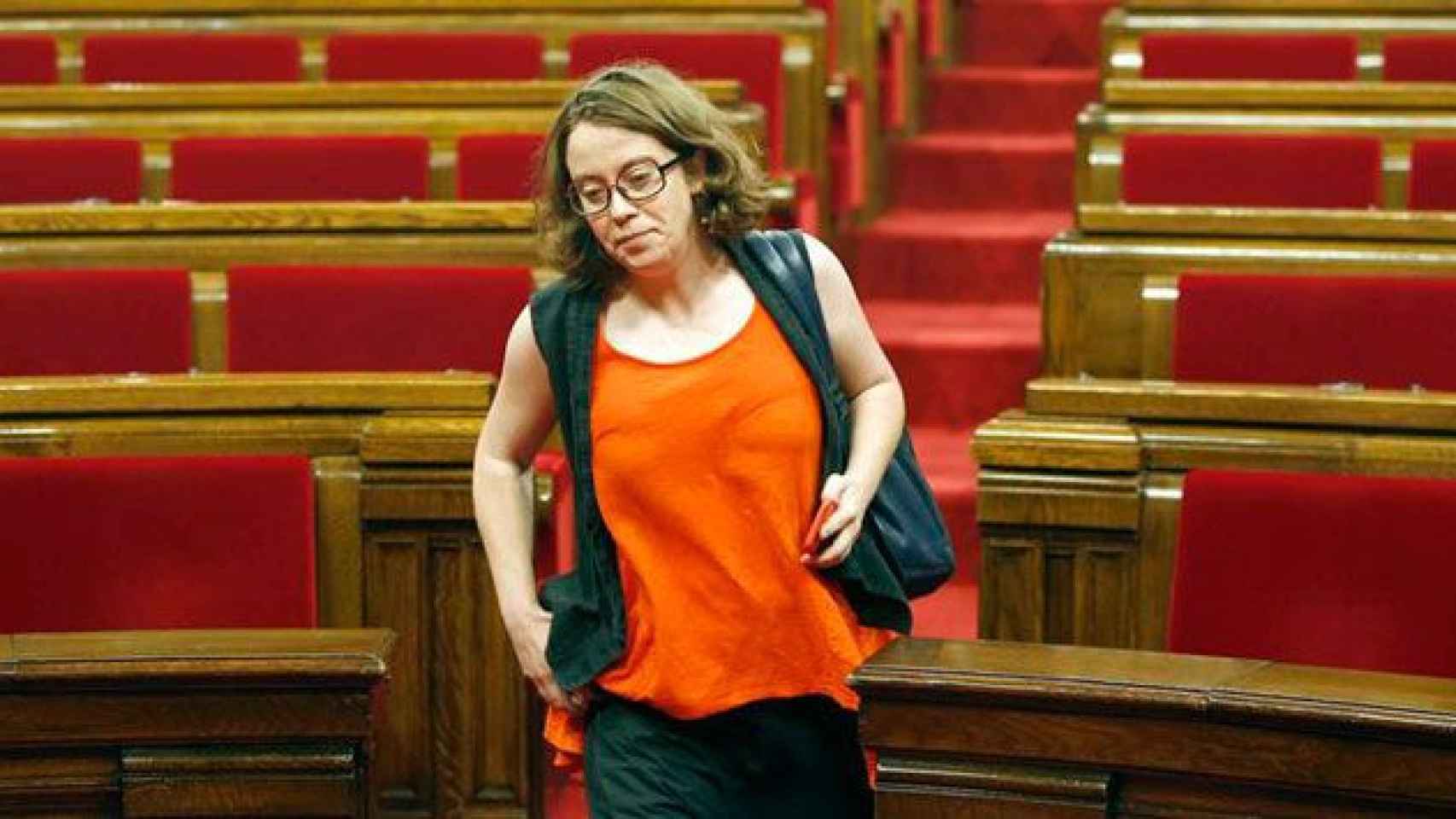 Eulàlia Reguant, diputada de la CUP, posible concejal de Barcelona / EFE