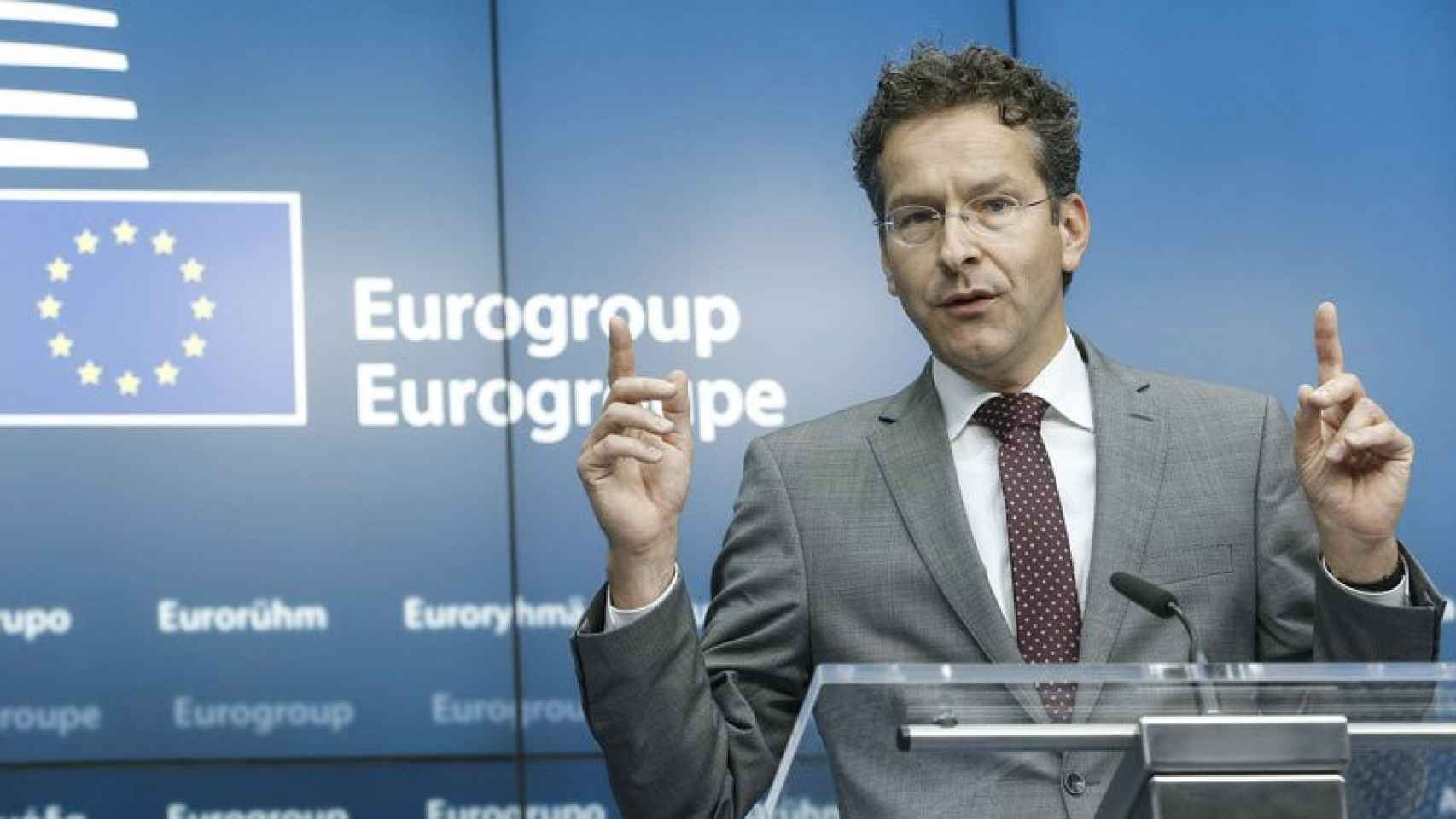 Jeroen Dijsselbloem, ministro de Finanzas de Holanda y presidente del Eurogrupo.