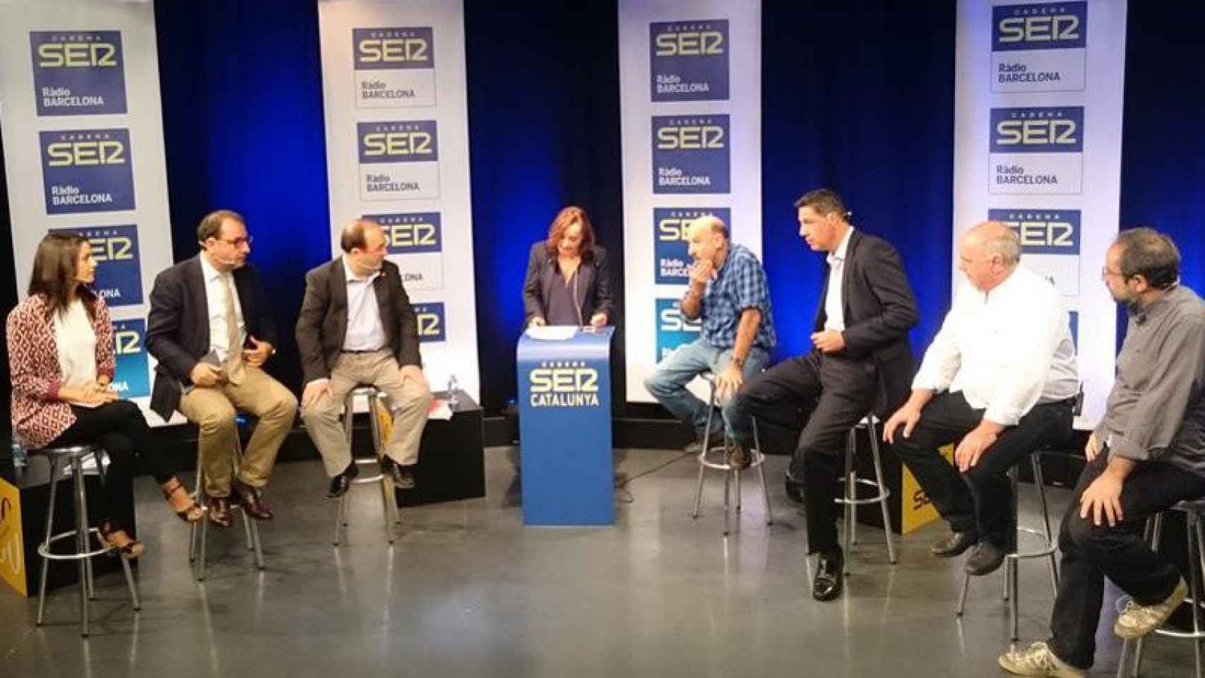 Debate entre los candidatos del 27S, en la Cadena Ser.