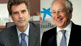 Jaume Guardiola y Juan María Nin, consejeros delegados de Banco Sabadell y CaixaBank, respectivamente