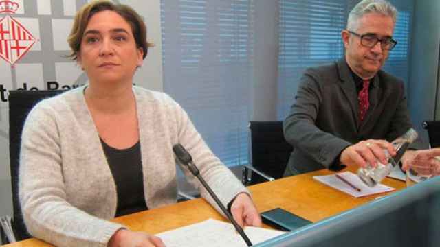 La alcaldesa de Barcelona en rueda de prensa sobre la investigación del IMI / EP