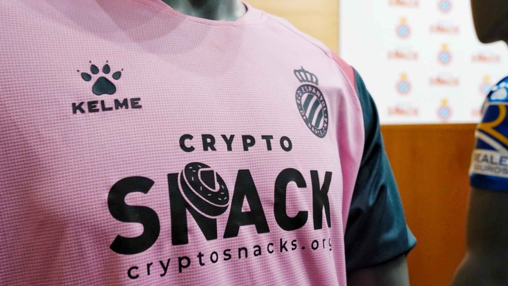 Crypto Snack, nuevo patrocinador del RCD Espanyol / CEDIDA