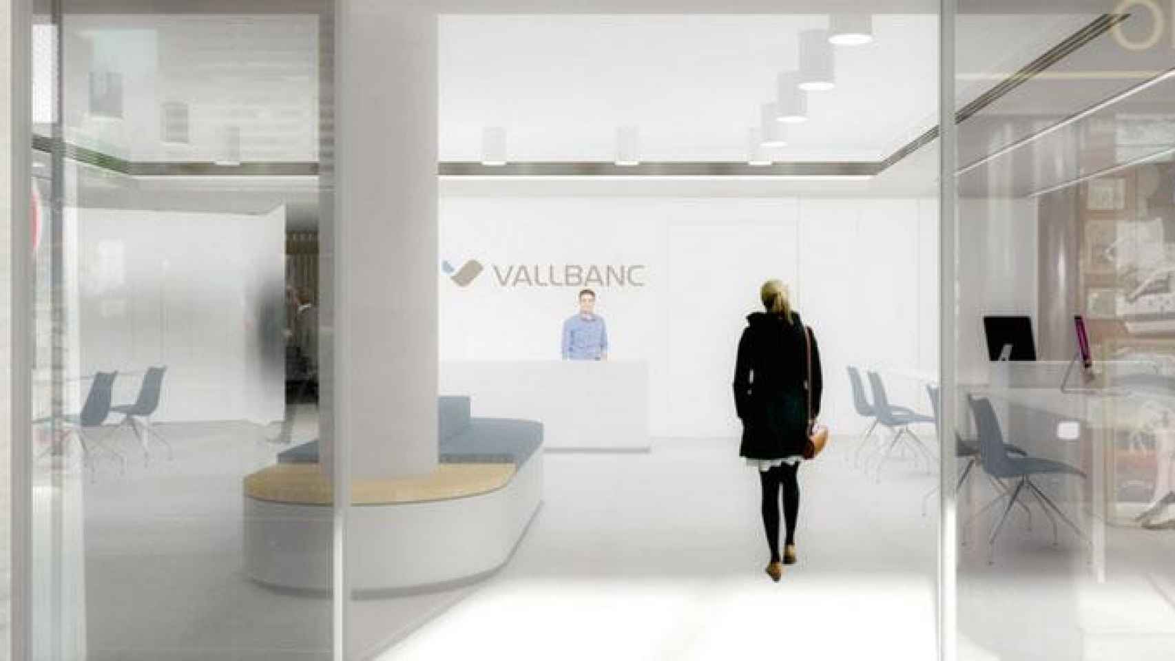 Una oficina de Vall Banc, la entidad de Andorra que emitió los polémicos bonos convertibles para compensar a BPA / VALL BANC