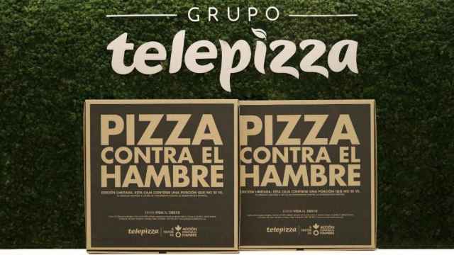 Las cajas solidarias de telepizza