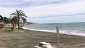 Imagen de la playa de Los Arcos de Marbella donde han encontrado el cadáver de la mujer / CD