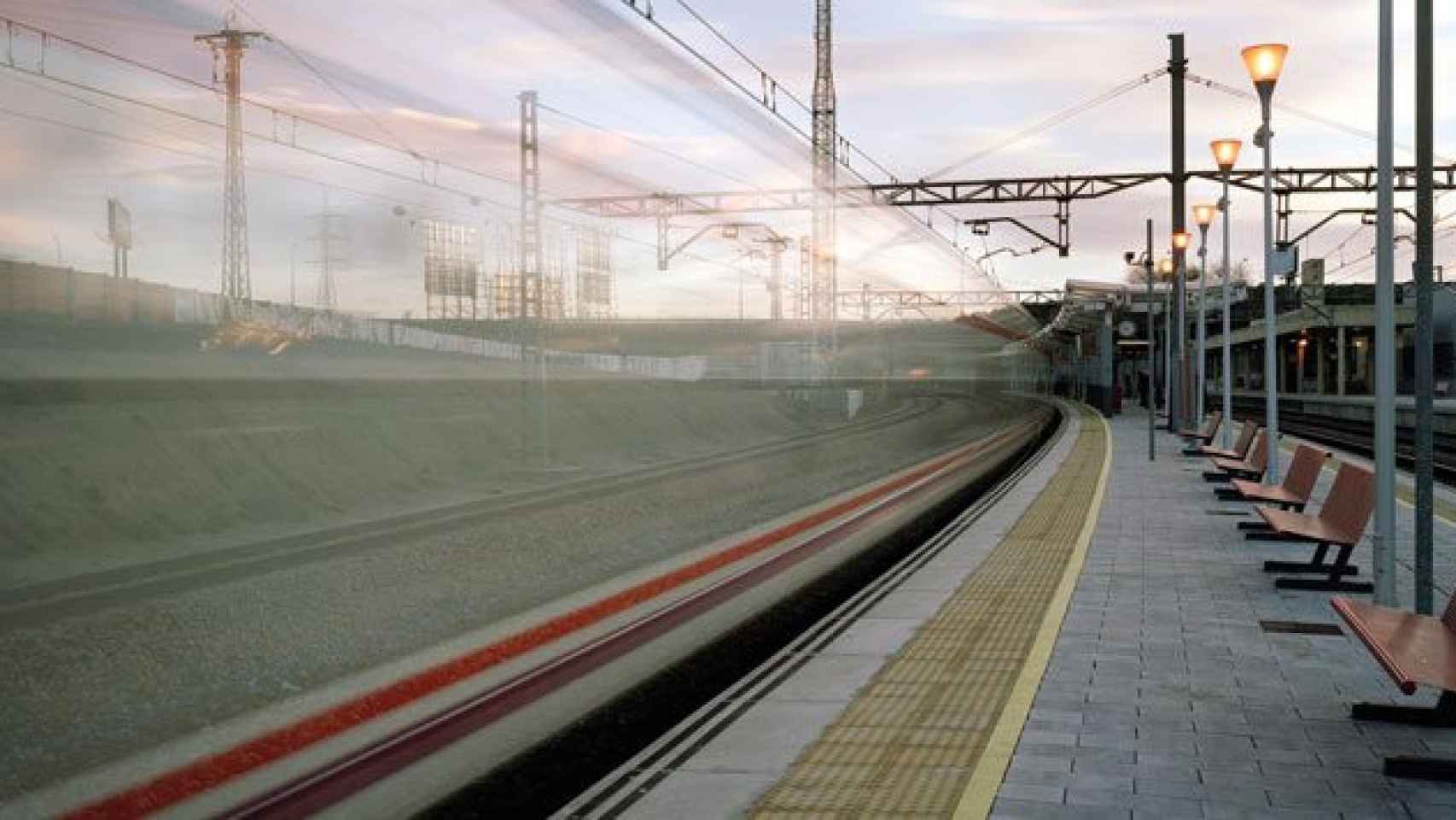 Estación de Santa Eugenia de Cercanías de Madrid, que fue atacada el 11 de marzo de 2004 / CG