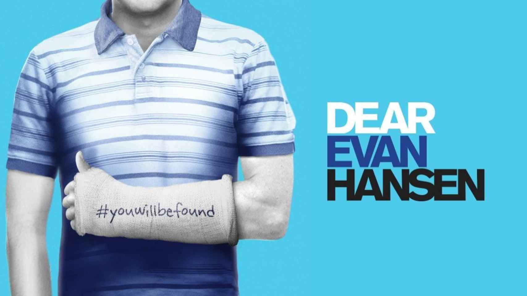 Cartel del musical 'Dear Evan Hansen' / OFF BROADWAY PRODUCTIONS