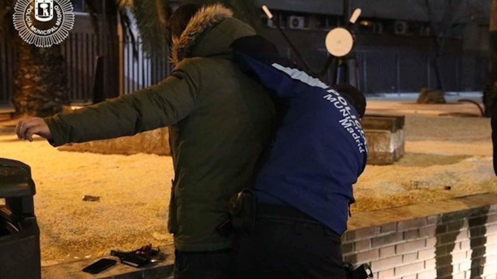 Una foto del hombre que había amenazado con un hacha y un cuchillo / Policía Municipal de Madrid