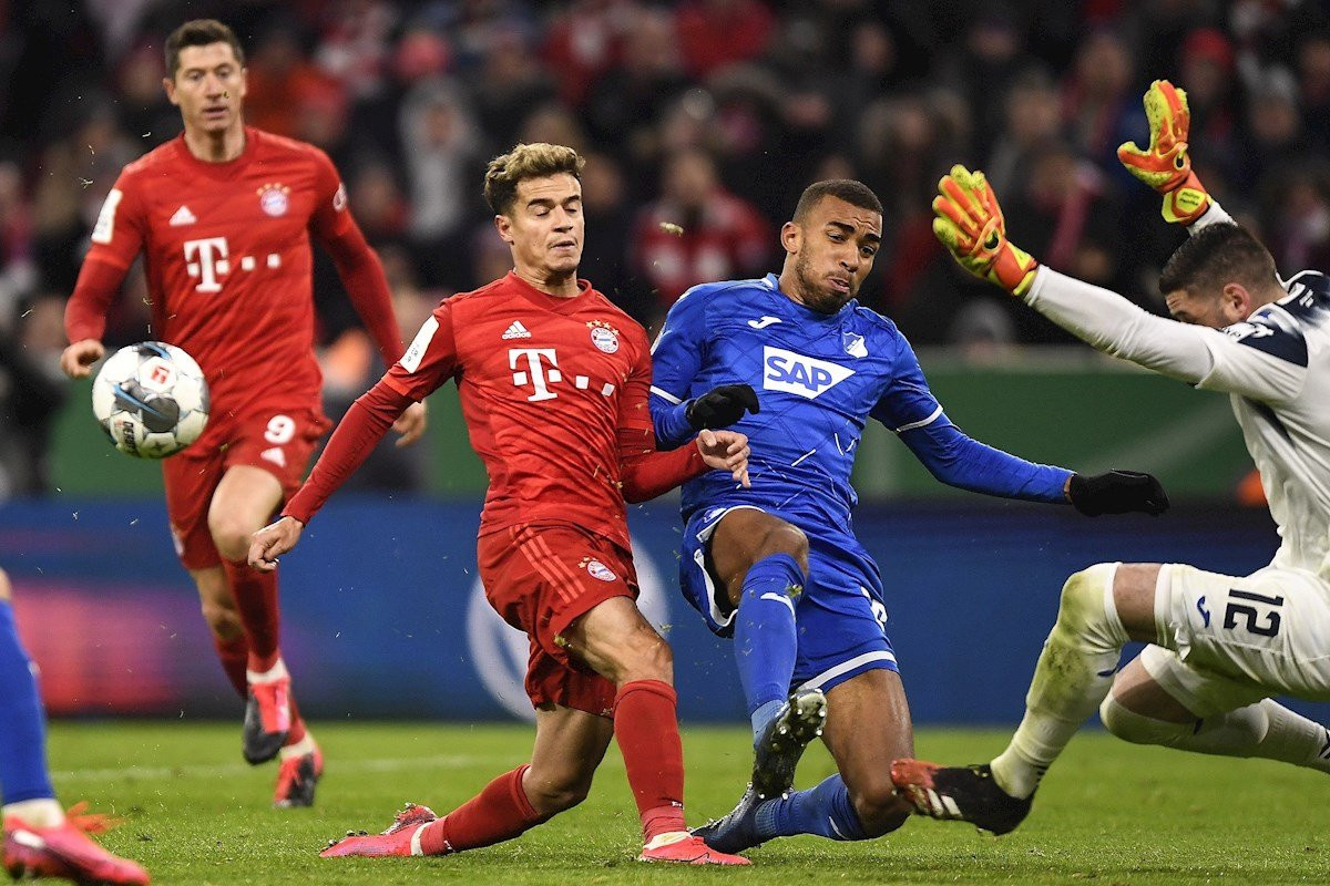Philippe Coutinho en un partido del Bayern de Múnich / EFE