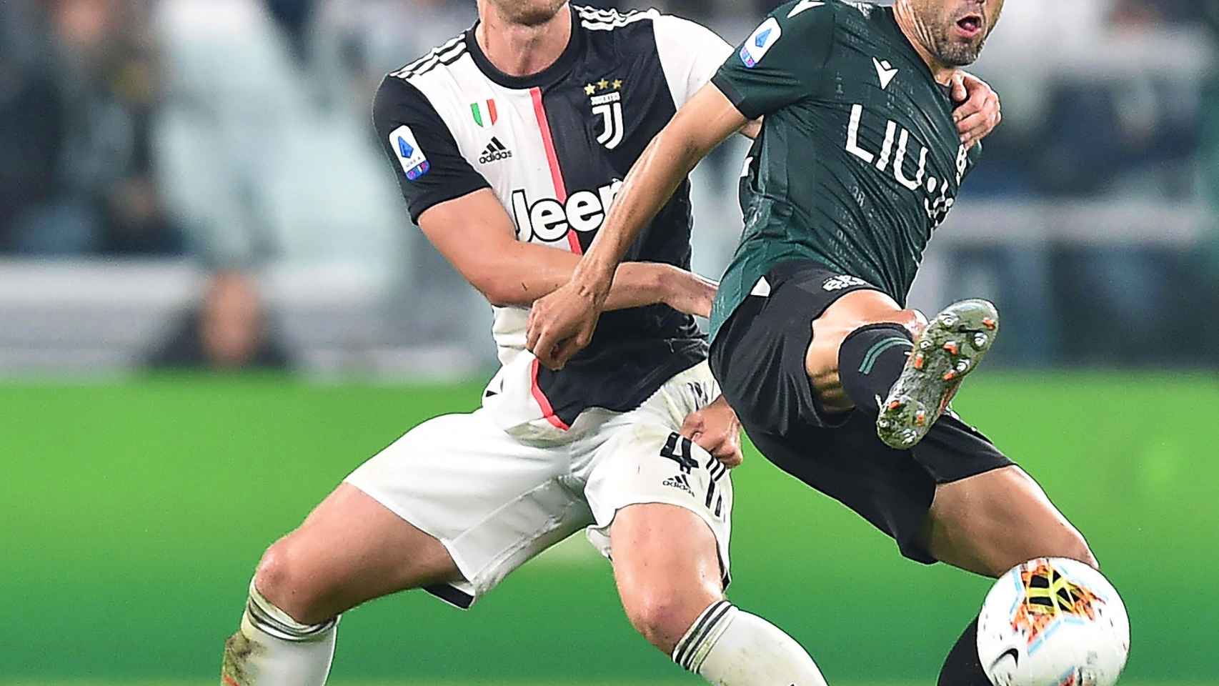 De Ligt durante el partido de la Juventus contra el Bologna / EFE