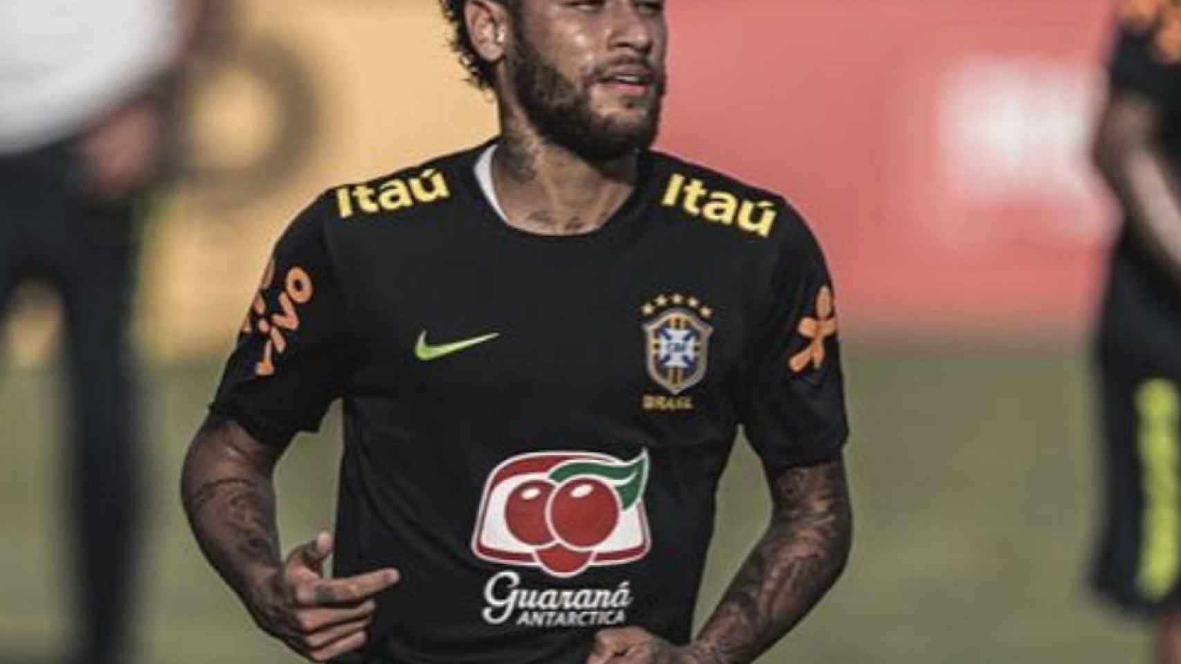 Una foto de Neymar Jr. con la selección brasileña / Instagram