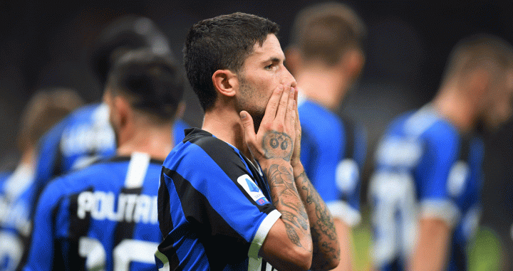 Stefano Sensi celebrando un gol con el Inter de Milán / EFE