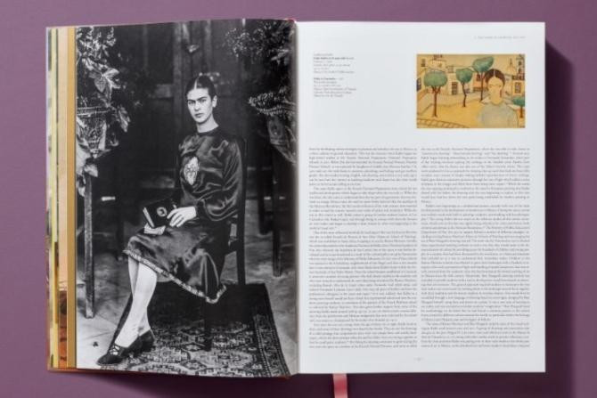 Páginas interiores del libro sobre Frida Kahlo / EDITORIAL TASCHEN
