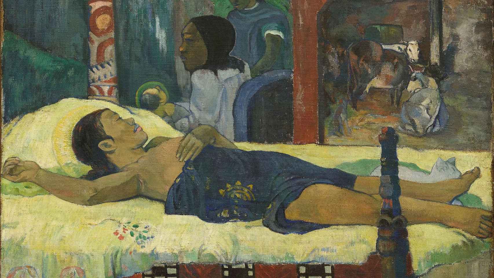 El nacimiento, Paul Gauguin, 1896.