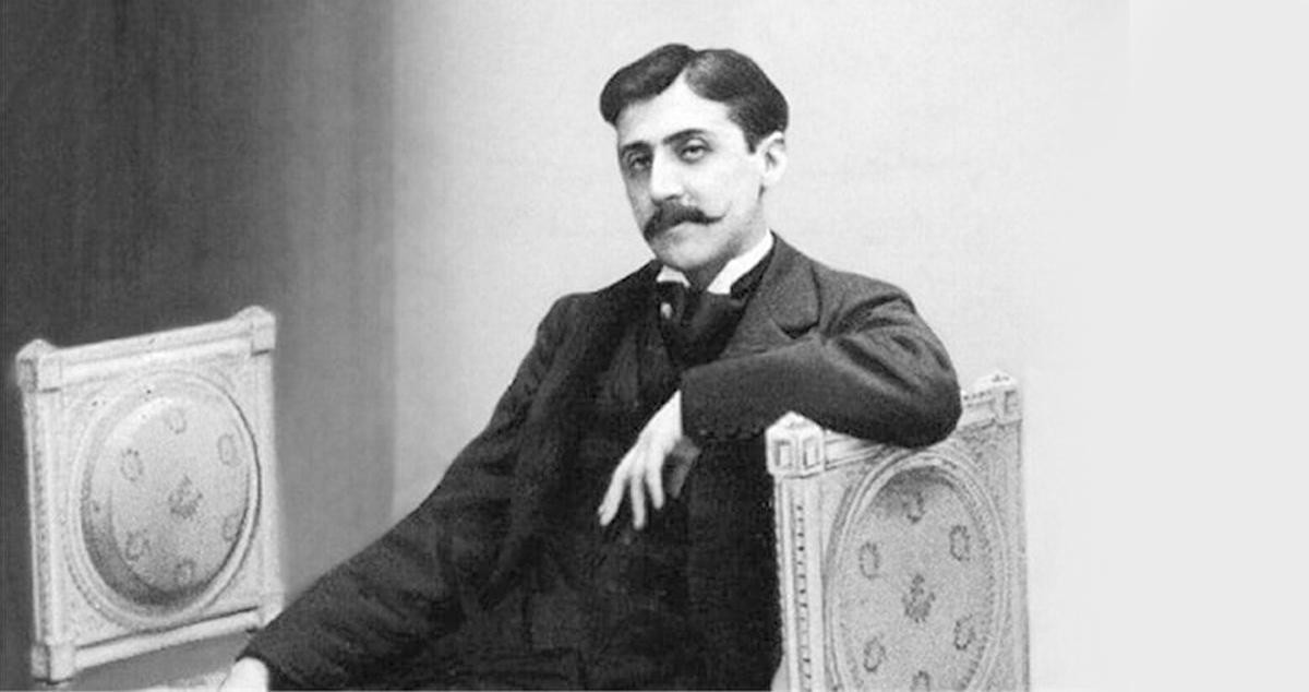 Retrato de Marcel Proust