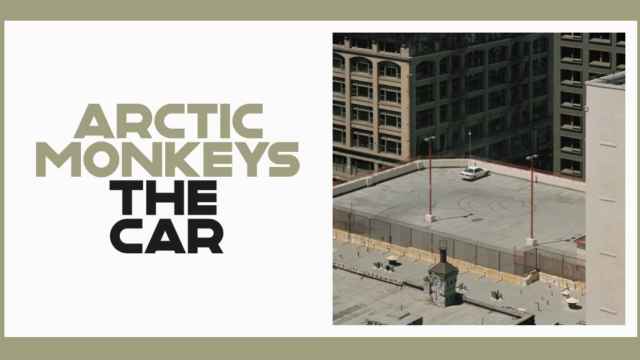 Portada de 'The Car', el último disco de Arctic Monkeys
