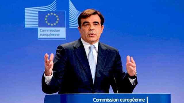 El portavoz de la Comisión Europea, Margaritis Schinas, que ha mandado un mensaje a los independentistas, en una imagen de archivo / EFE