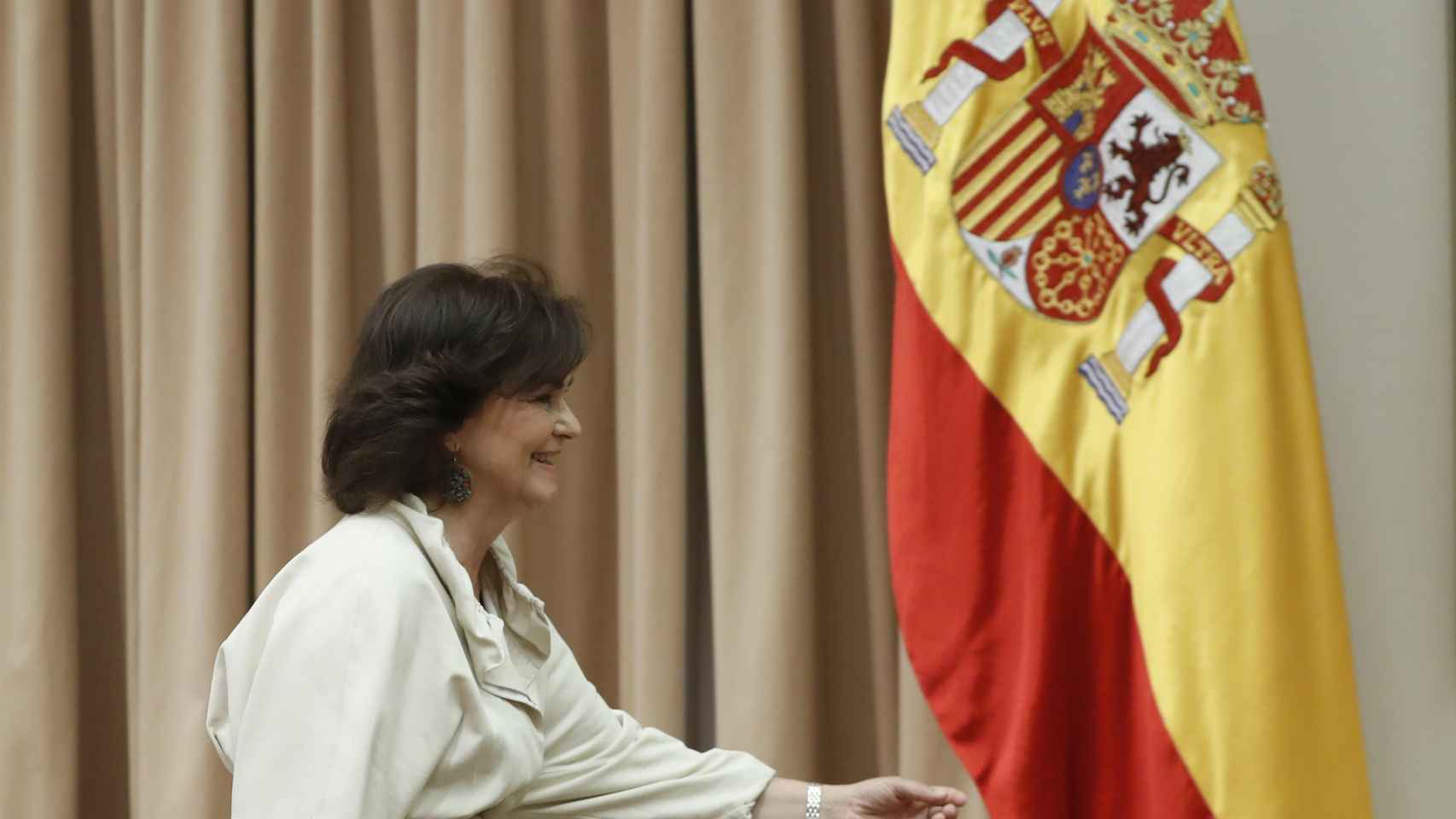 Carmen Calvo, vicepresidenta del Gobierno en una imagen de archivo / EFE