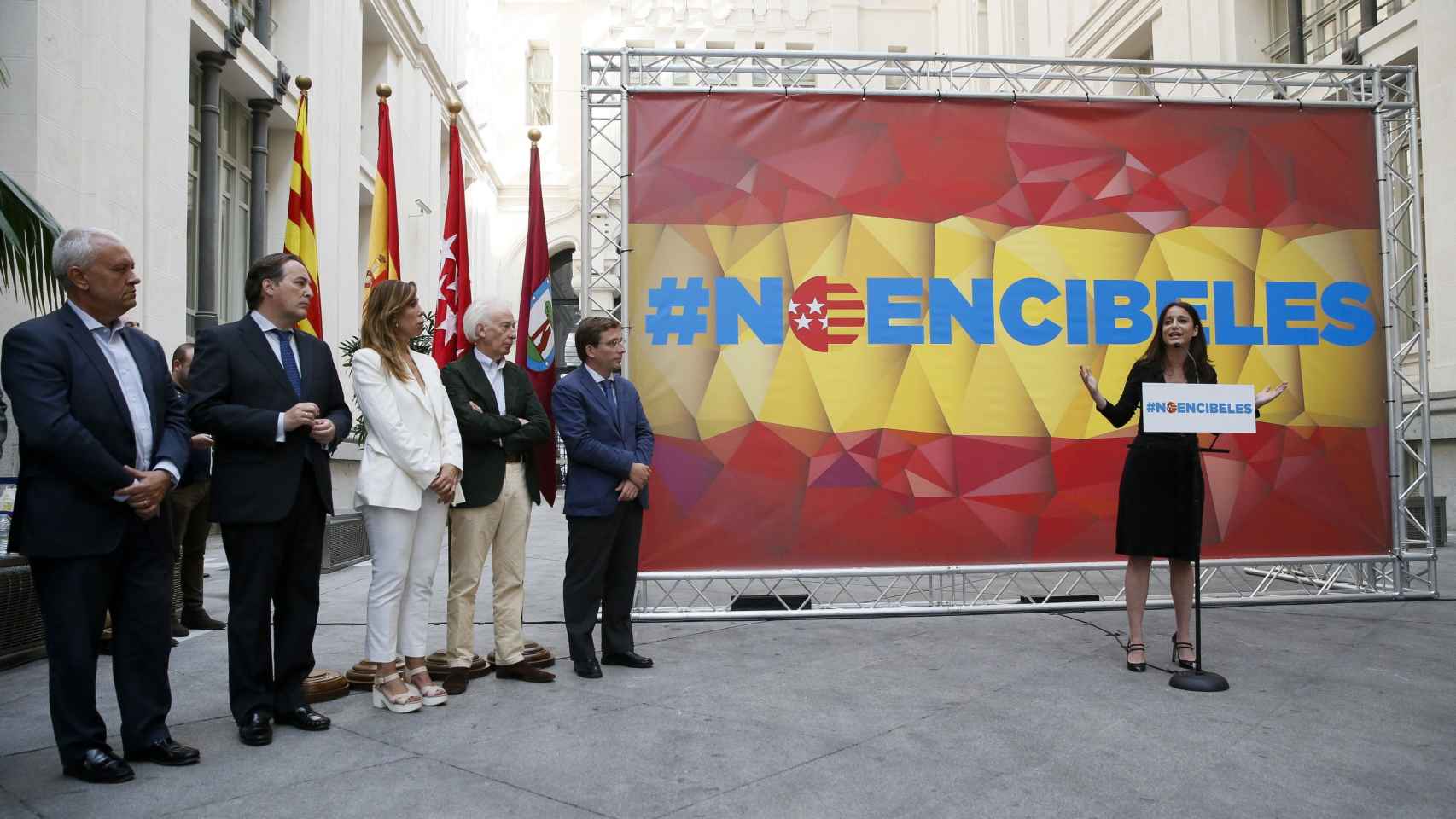 El PP se opuso la semana pasada en un acto público a que el Ayuntamiento de Madrid alquilara un espacio a Puigdemont / EFE