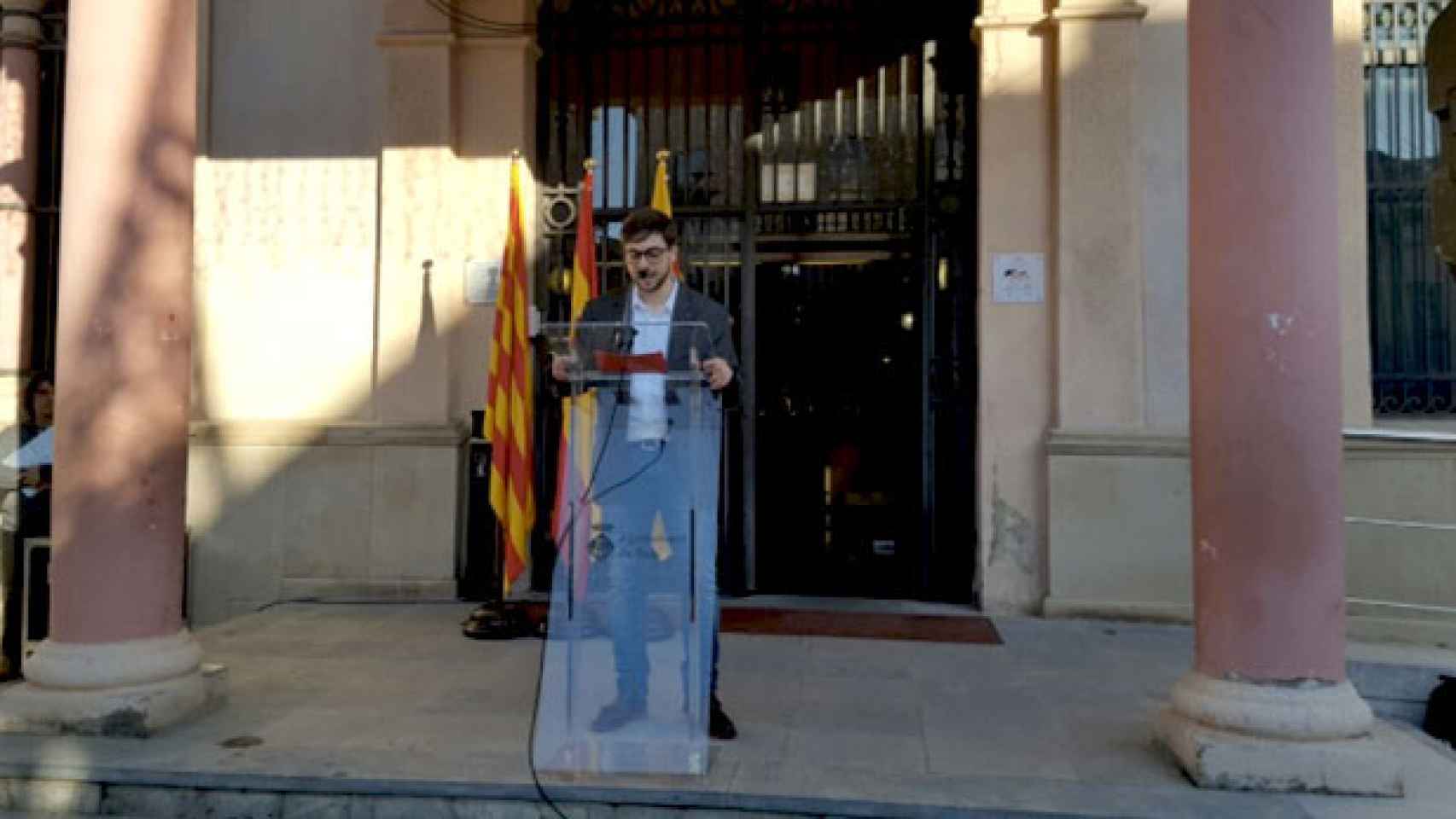 Societat Civil Catalana ha participado en el acto a favor de la Constitución en Rubí (Barcelona) / CG