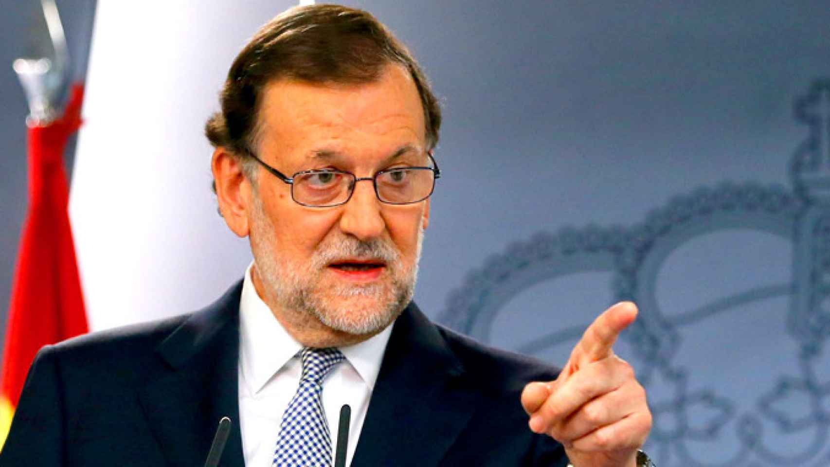 El presidente del Gobierno en funciones, Mariano Rajoy, explica su último encuentro con el Rey.